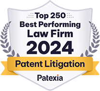 Top 250 Best Performing Law Firm 2024 | Patent Litigation | Patexia