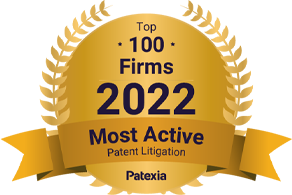 Top 100 Firms 2022 | Most Active Patent Litigation | Patexia