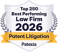 Top 250 Best Performing Law Firm 2026 | Patent Litigation | Patexia