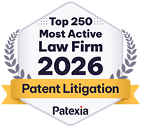 Top 250 Most Active Law Firm 2026 | Patent Litigation | Patexia